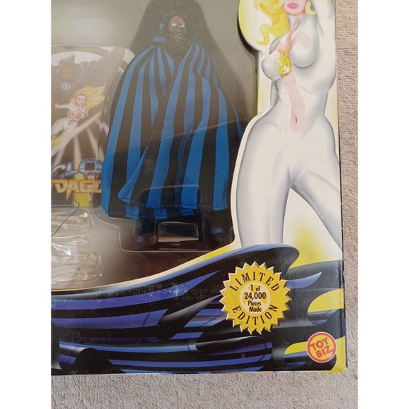 1997 Marvel Cloak & Dagger Action Figure Toy Biz Limited Edition Collector Tin - Picture 3 of 4